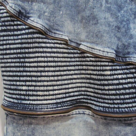 NWT Truth Substance Shorts Mens 48 (46" Actual) ~ Denim Stretch Slim Fit Zippers - Picture 4 of 16